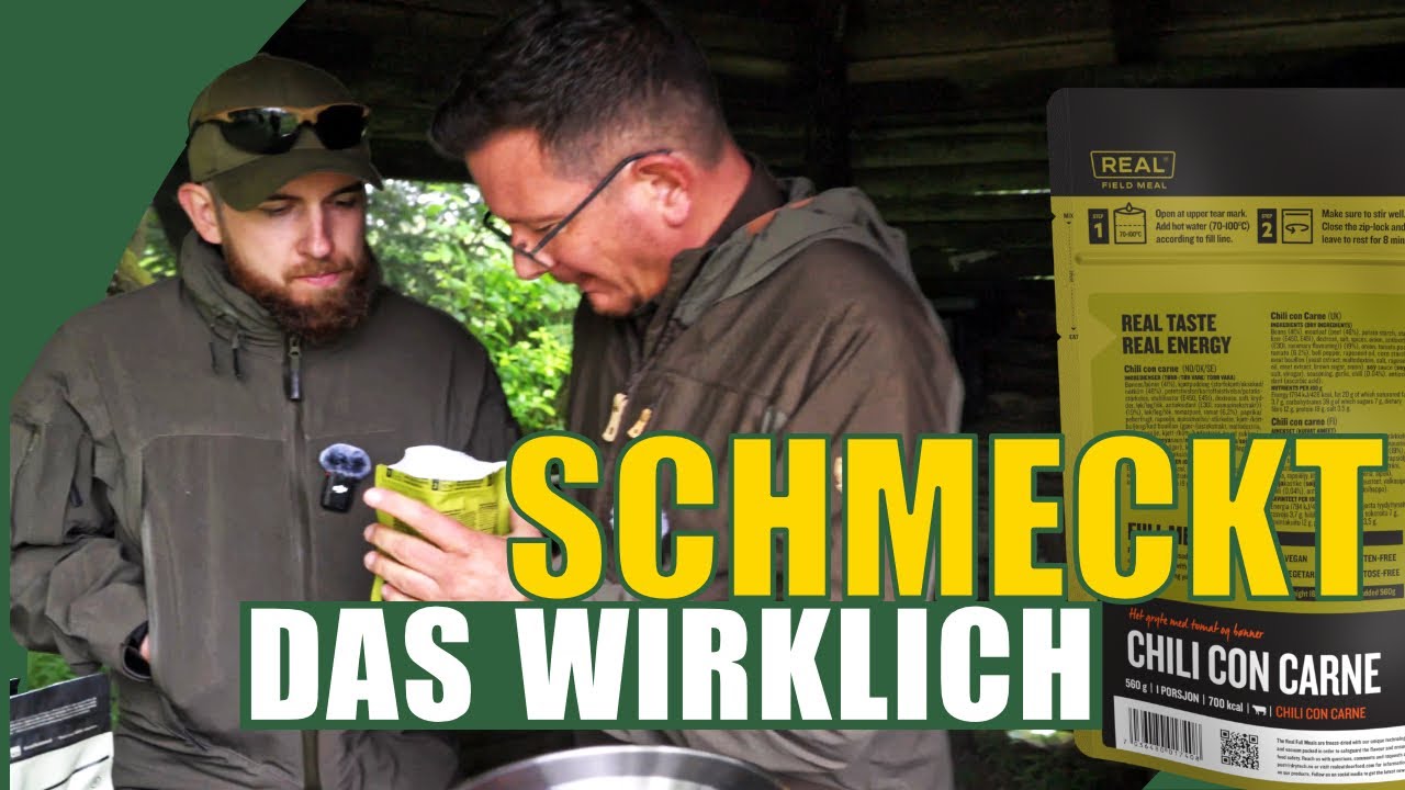 Real Field Meal Review – Trekkingnahrung mit 700 Kalorien im Test mit Kuni
