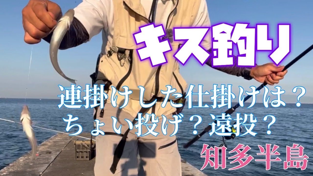 知多半島でキス釣り🎣アレを変えただけでこんなに釣果が変わるの❓2025.8.31