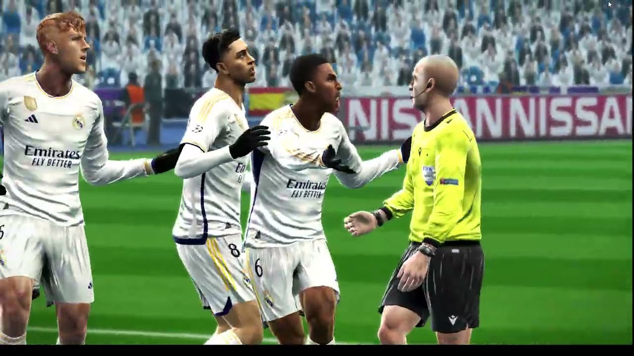 REAL MADRID 5-1 FIORENTINA UCL LAST 16 2ND LEG #realmadrid#fiorentine#pes2013#isak#ronaldo#musiala