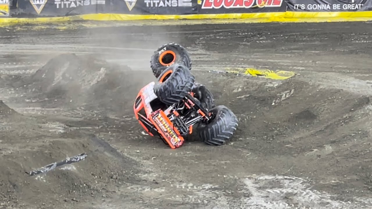 Monster Jam rollover compilation 2