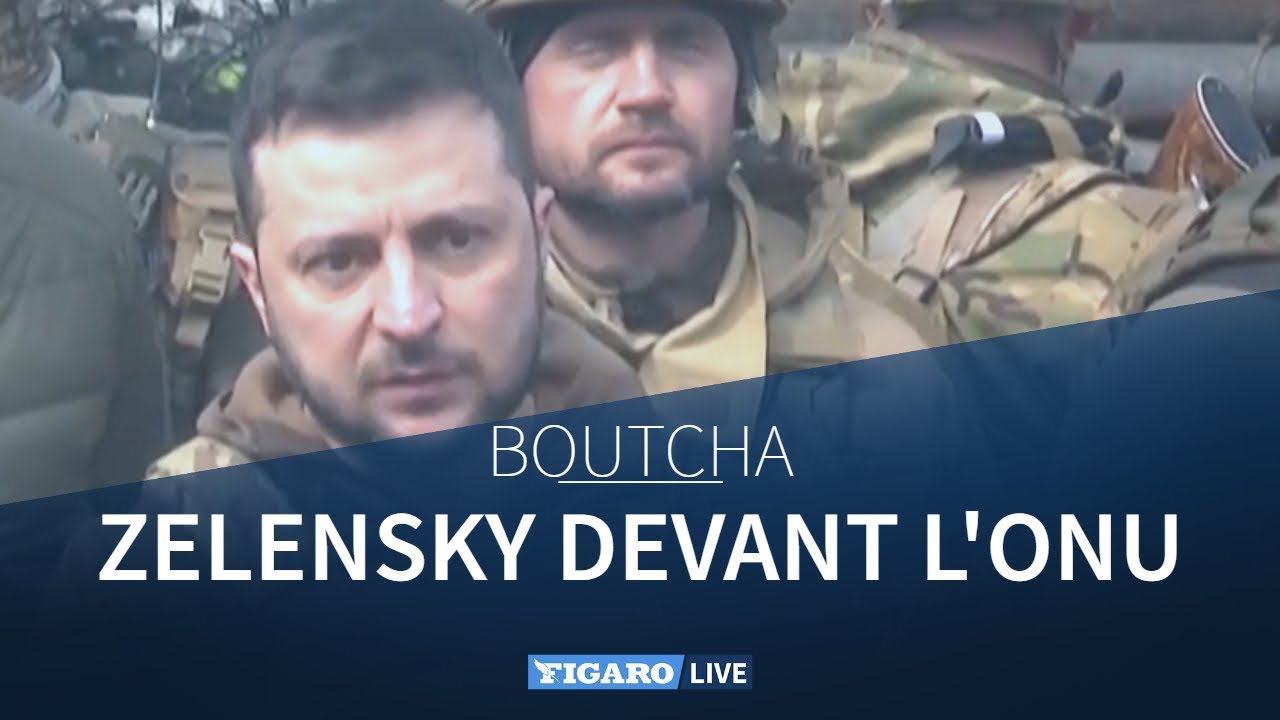 Massacre de Boutcha: l'intervention de Zelensky devant l'ONU