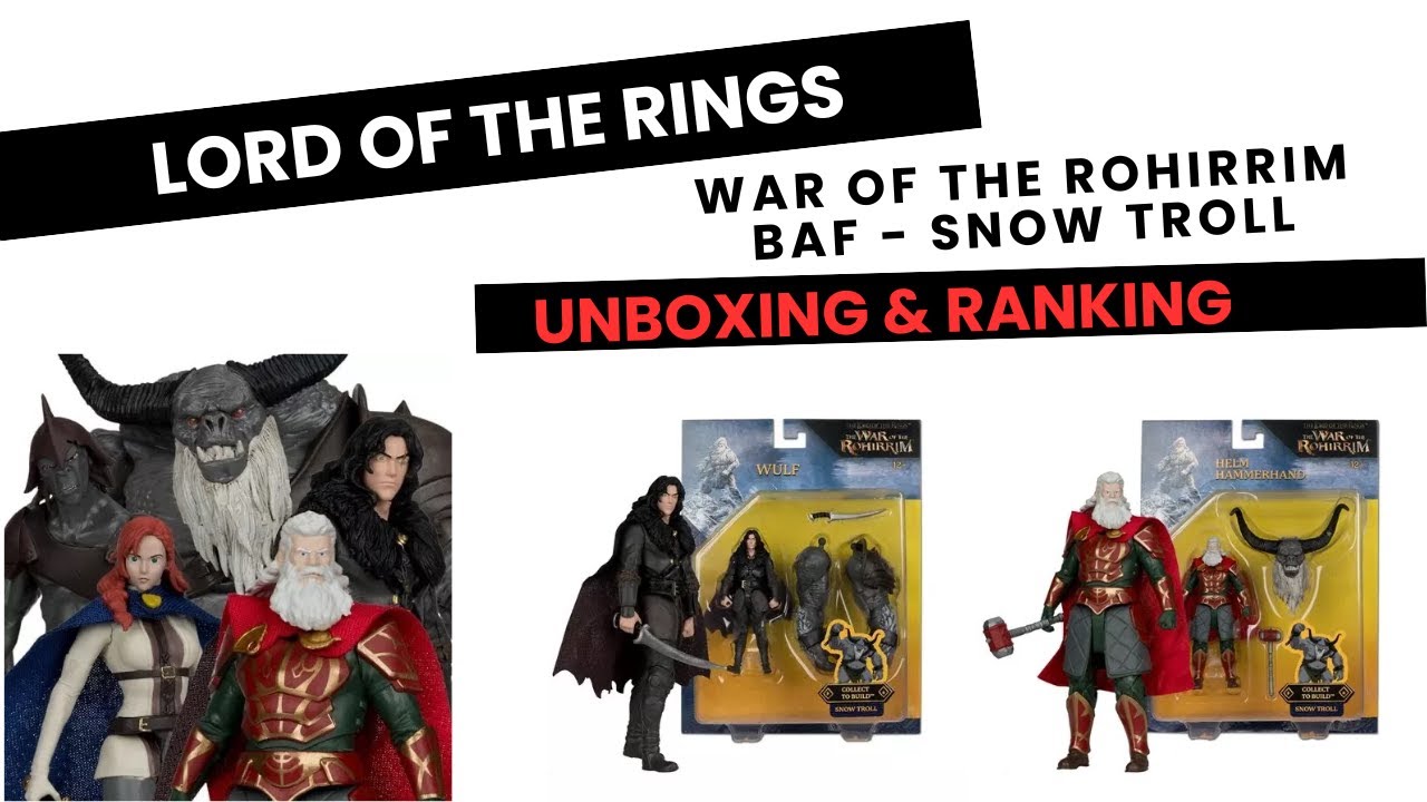 Lord of the Rings - War of the Rohirrim - BAF Snow Troll - Unboxing & Ranking
