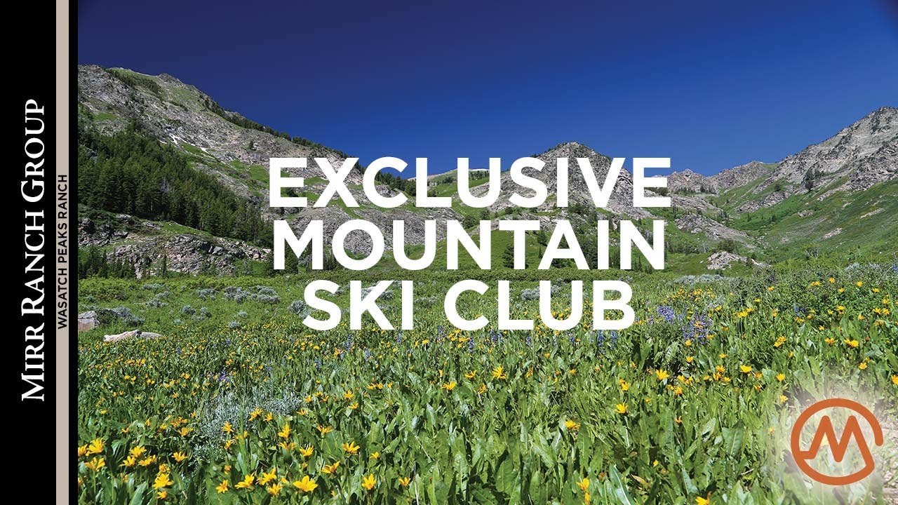 Ranches for Sale in Utah - Wasatch Peaks Ranch (More Ski Terrain Than Vail!) SOLD!