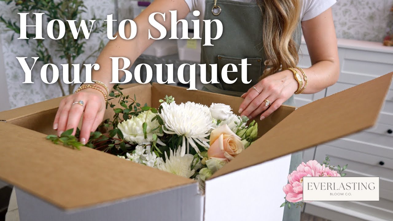 How to Ship Your Wedding Bouquet with the Bloom Box | Everlasting Bloom Co.
