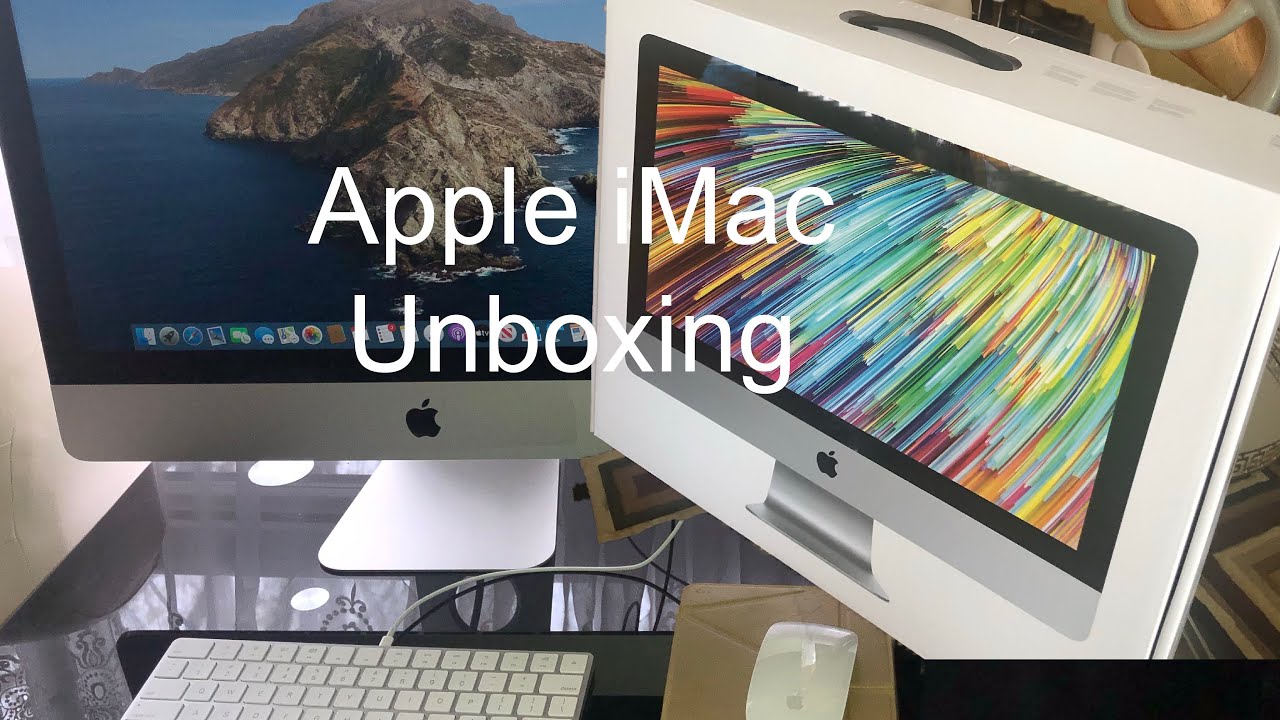 Apple iMac 21.5”  UNBOXING & Set up!