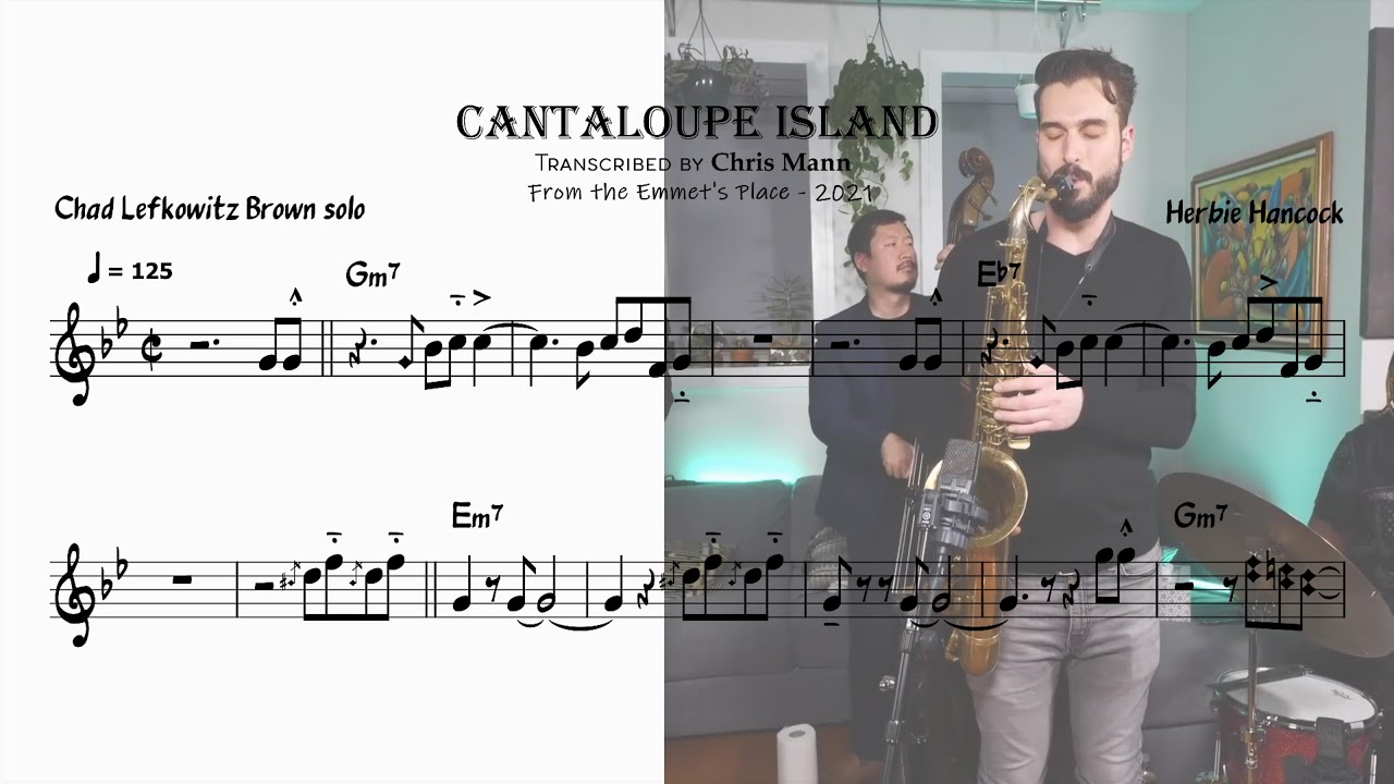 Cantaloupe Island - Chad LB (transcription)