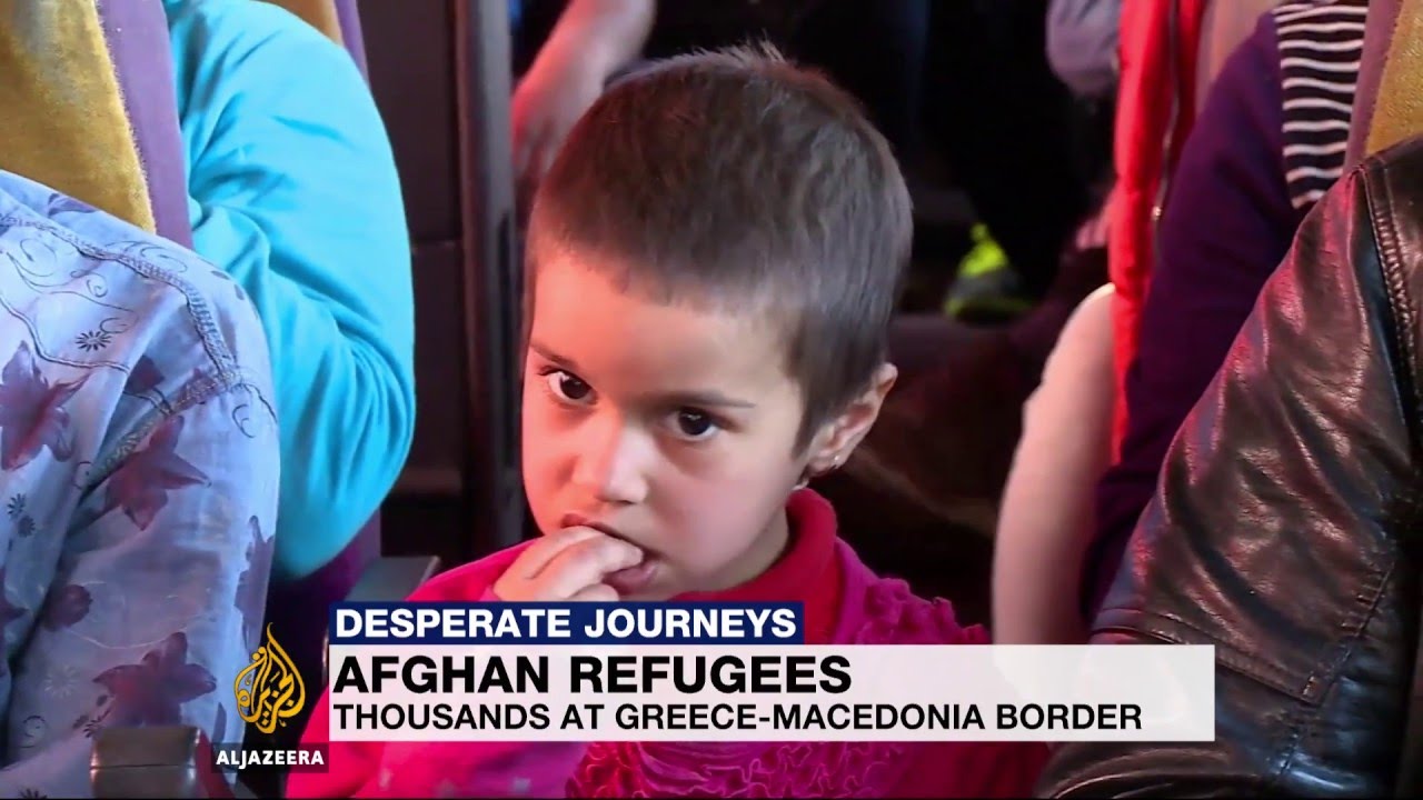 Afghan refugees moved to Athens from Greece-Macedonia border