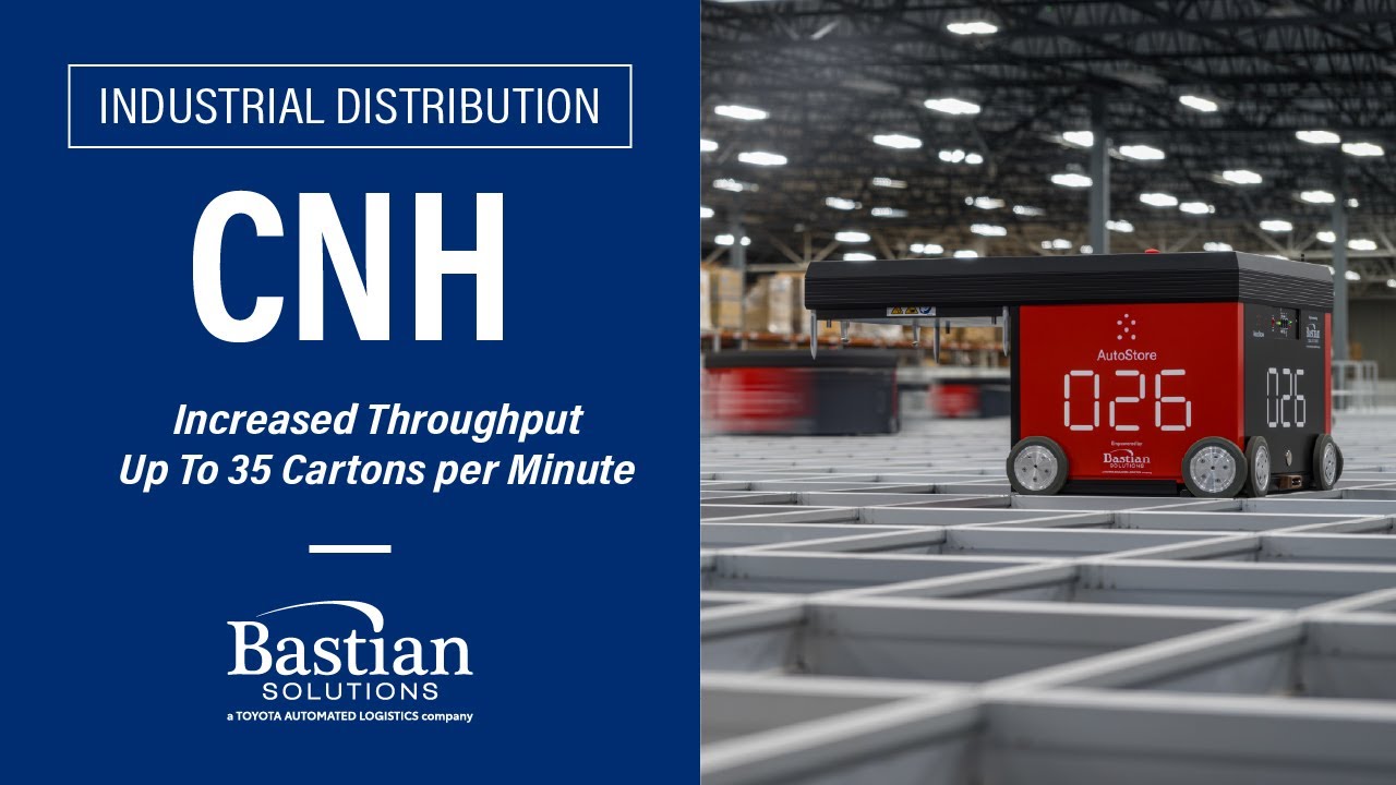 Дистрибуция промышленных весов CNH с Bastian Solutions