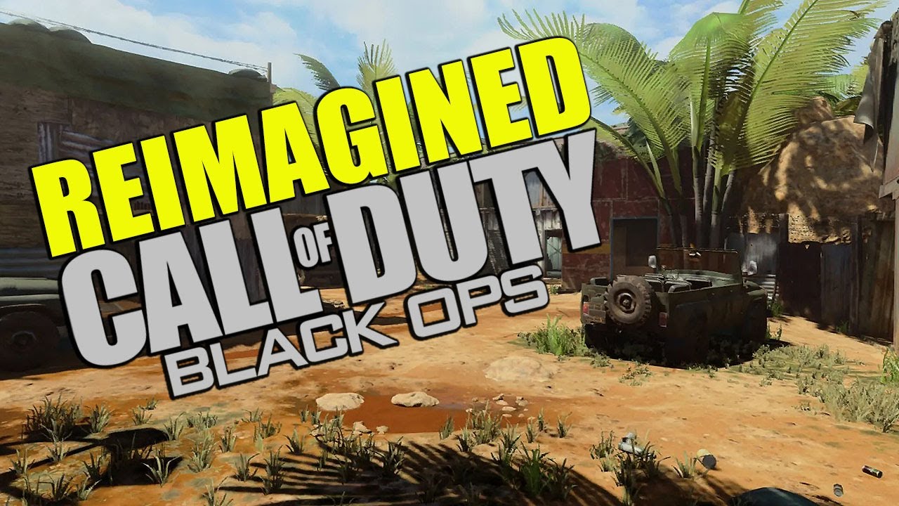 Black Ops 1 Firing Range Reimagined...Call of Duty Zombies Map (Easter Egg)
