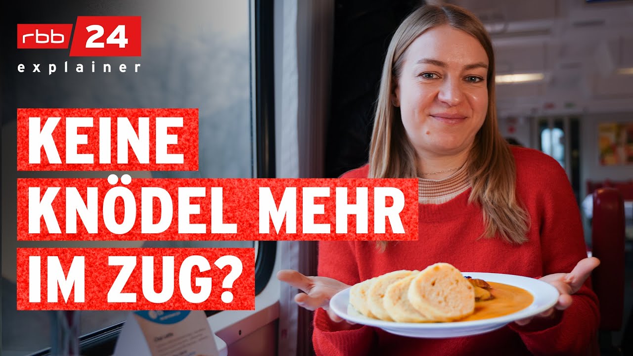 Zug von Berlin nach Prag: Wie schmeckt's im Speisewagen? | rbb24 explainer