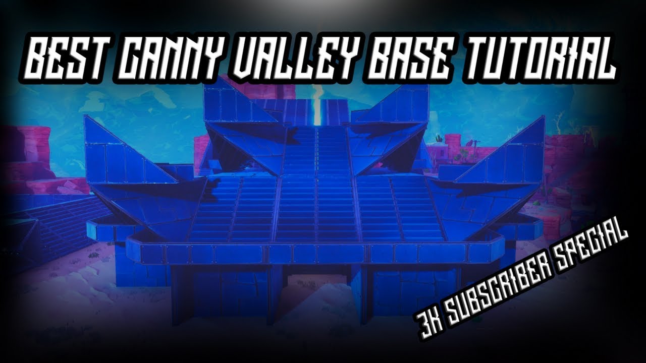 Canny Valley Base Tutorial - Fortnite Save The World!!!