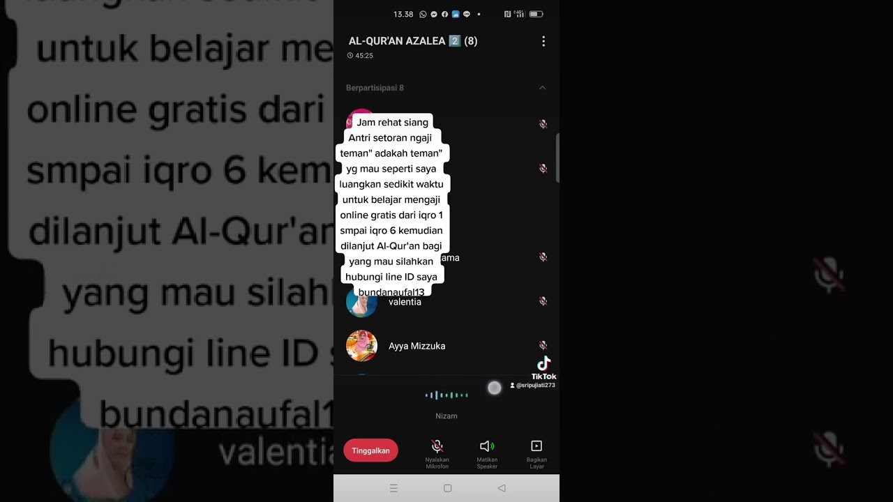 Belajar ngaji online Gratis!!