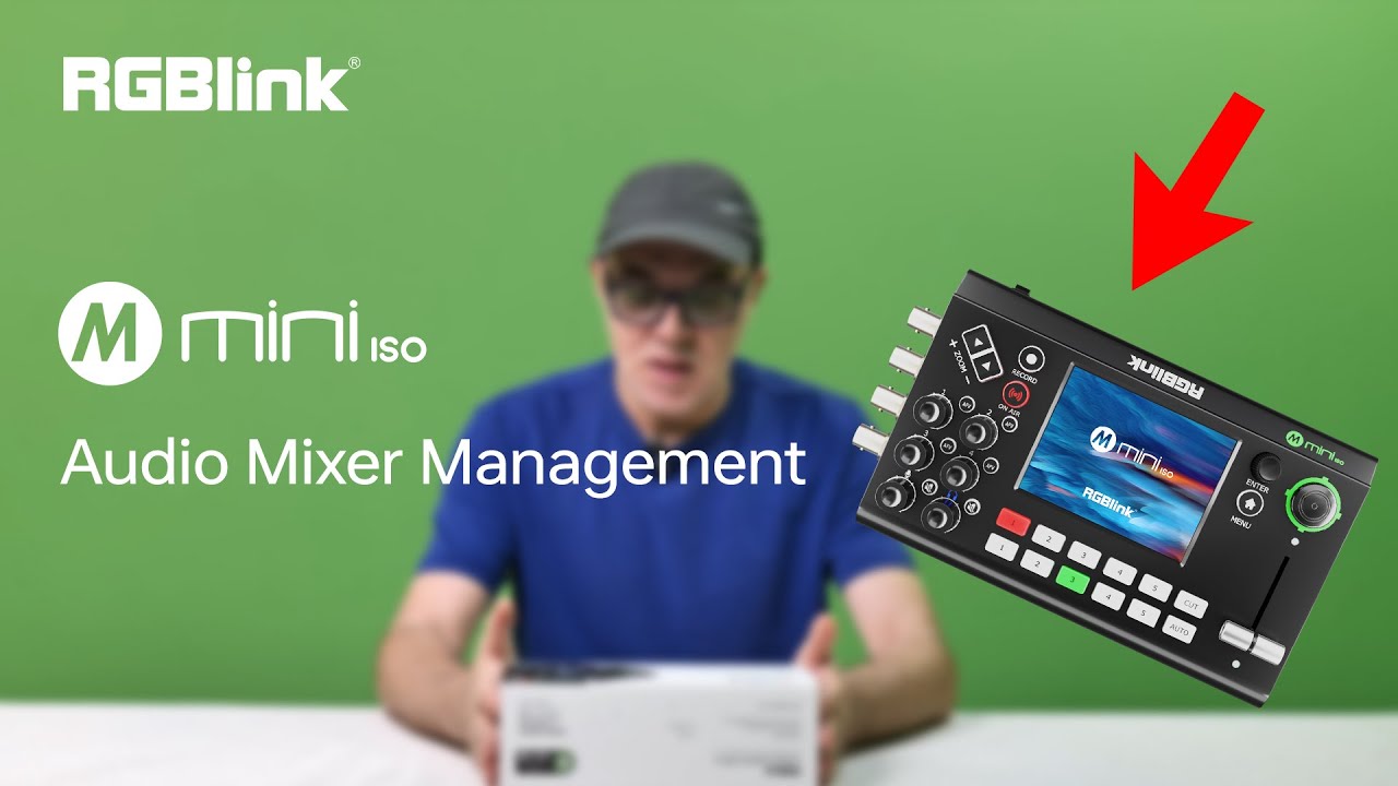 mini-ISO Audio #mixer Management #rgblink