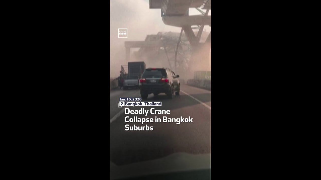 Deadly Crane Collapse in Bangkok Suburbs