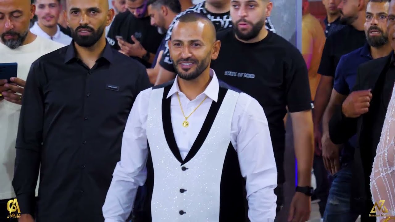 محمد نصراوي اسقبال  عرسان فضوا الساحات تك تك قلبي عرسك والمجد اللي كان