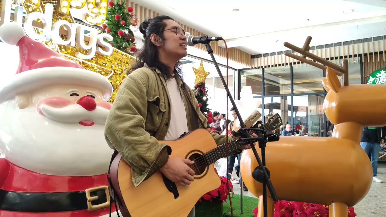 TJ Monterde — Dating Tayo cover by Justine Yiwan at SM City Baguio