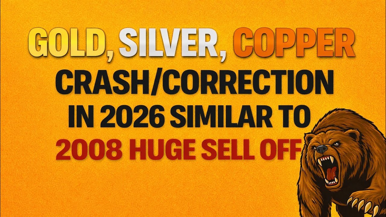 Обвал рынков драгоценных металлов COMEX и MCX ожидается в 2026 году, подобно глобальной распродаж...