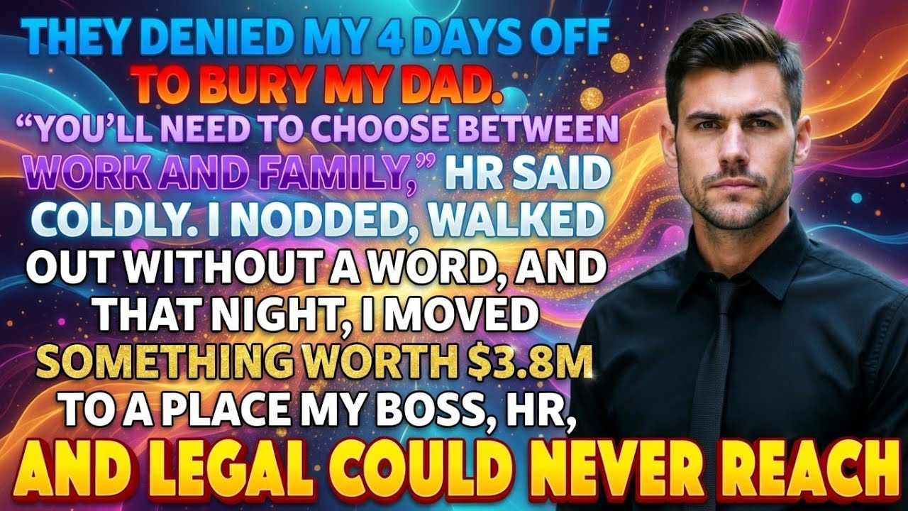 “My Boss Denied Leave For My Father’s Funeral — What I Did That Night Changed Everything