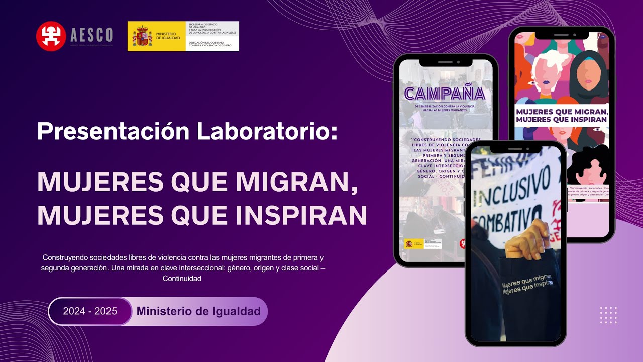 Presentación del laboratorio de innovación social “Mujeres que migran, Mujeres que inspiran”