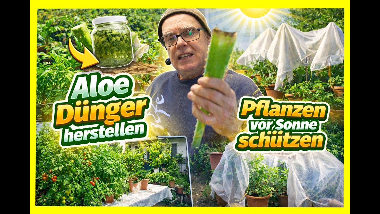 Einblick in meinen Garten und natürlicher Dünger