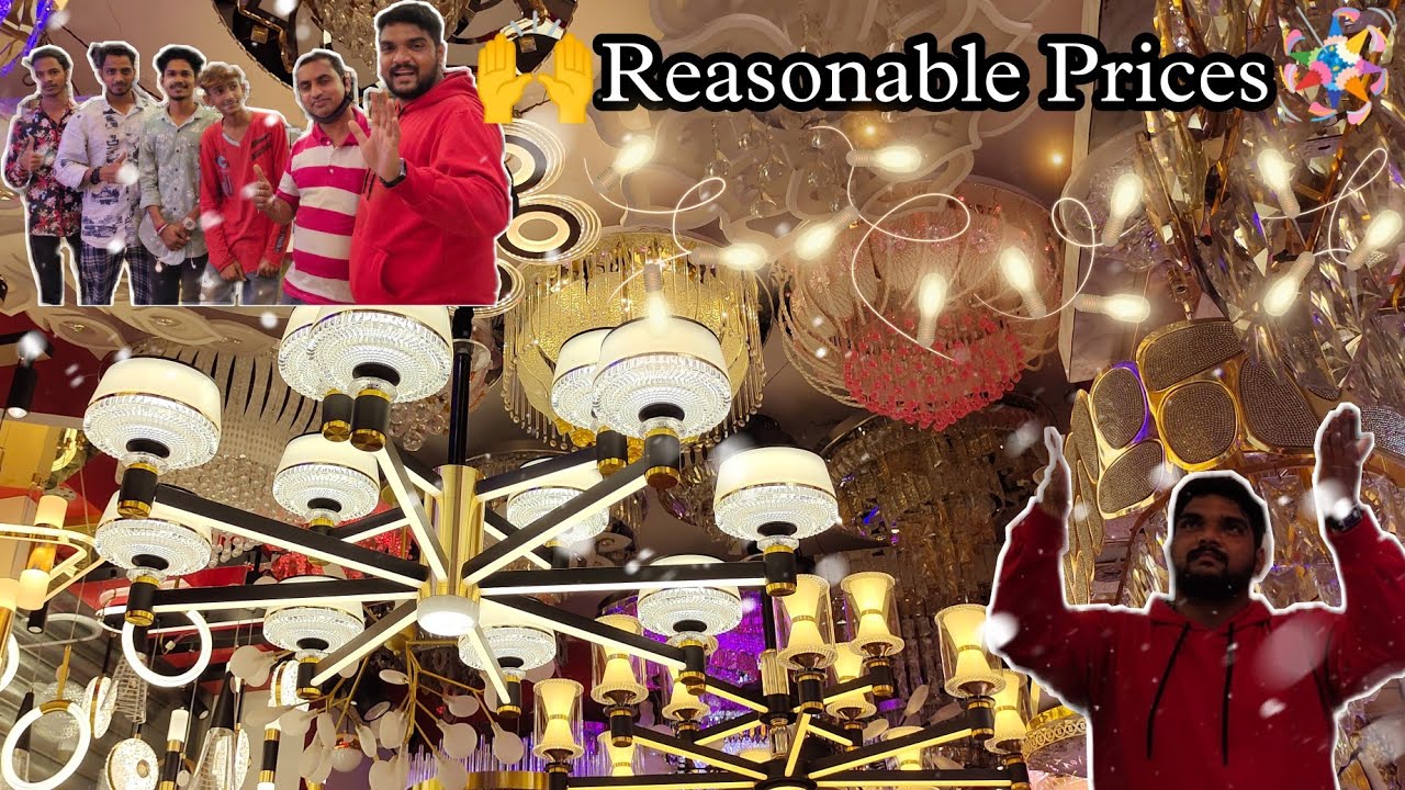 HOUSE DECORATION WHOLESALE  JHOOMER LIGHT'S TROOP BAZAR  HYDERABAD