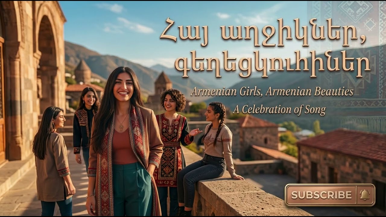 Armenian Music- Հայ աղջիկներ, հայ գեղեցկուհիներ