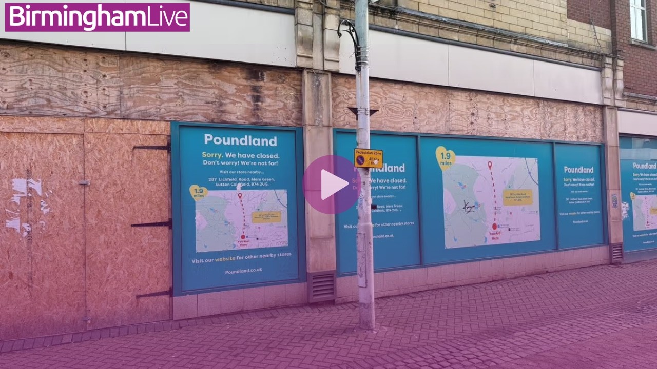 Big retailer to open in former Poundland in Sutton Coldfield