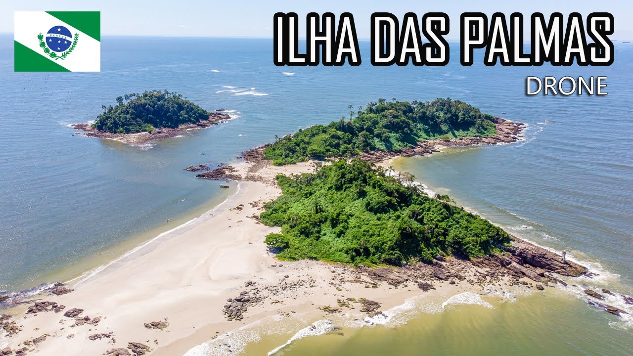 DRONE NA ILHA DAS PALMAS - PARANAGUÁ - PARANÁ - Me Leva Viajar - Drone #2