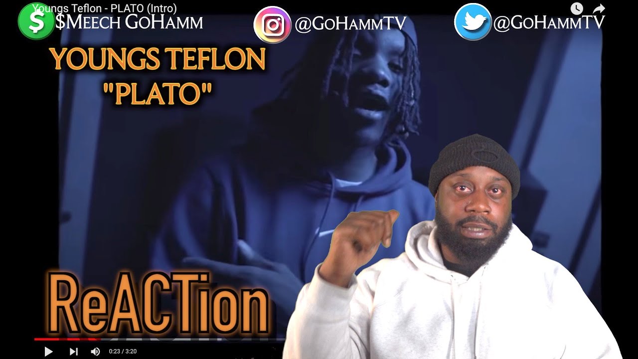 American Reacts | Youngs Teflon - Plato [GoHammTV]
