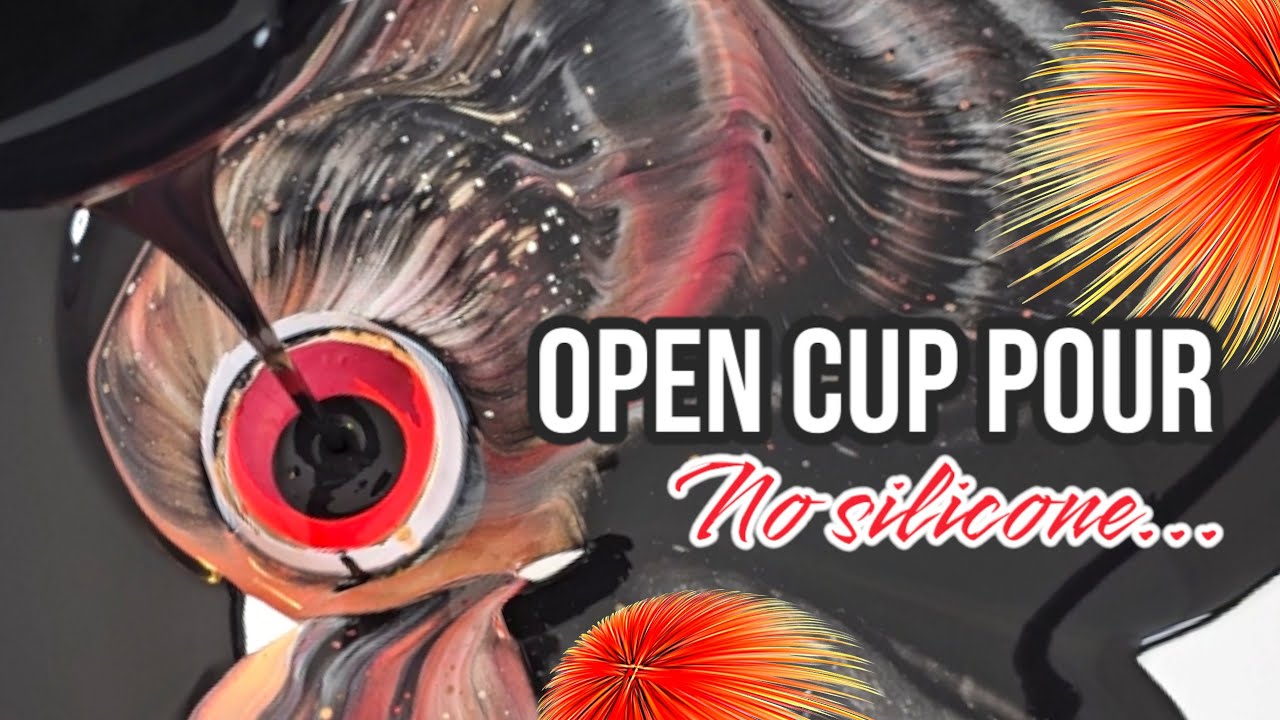 BEGINNER FRIENDLY Disrupted Open Cup Pour ~ Fluid & Abstract Art + MAJOR ANNOUNCEMENT