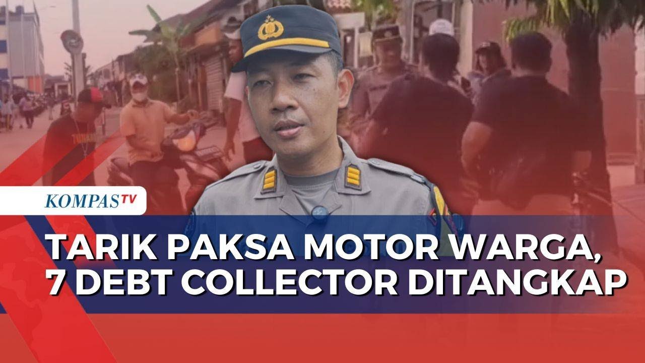 Viral Debt Collector Tarik Paksa Motor di Depok, Polisi Gelar Razia dan Tangkap 7 Orang
