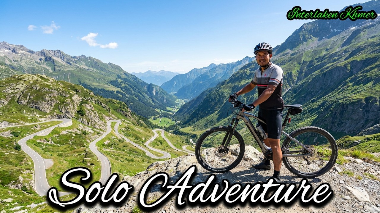 INTERLAKEN TO GLETSCHERPASS GRIMMSELPASS Cycle Tour. Travel
