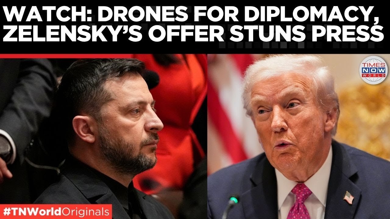 TRUMP’S WAR TRADE: Zelensky Proposes Drone-Tomahawk Swap