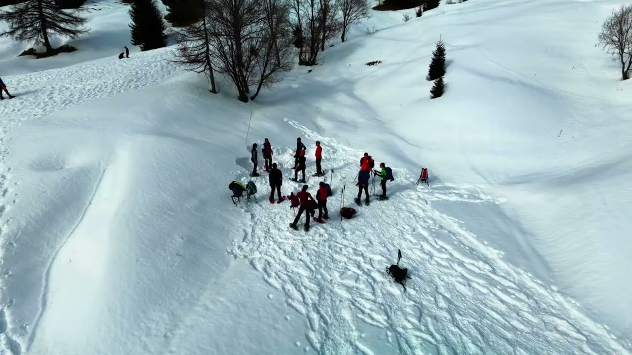 CAI avvicinamento ambiente innevato