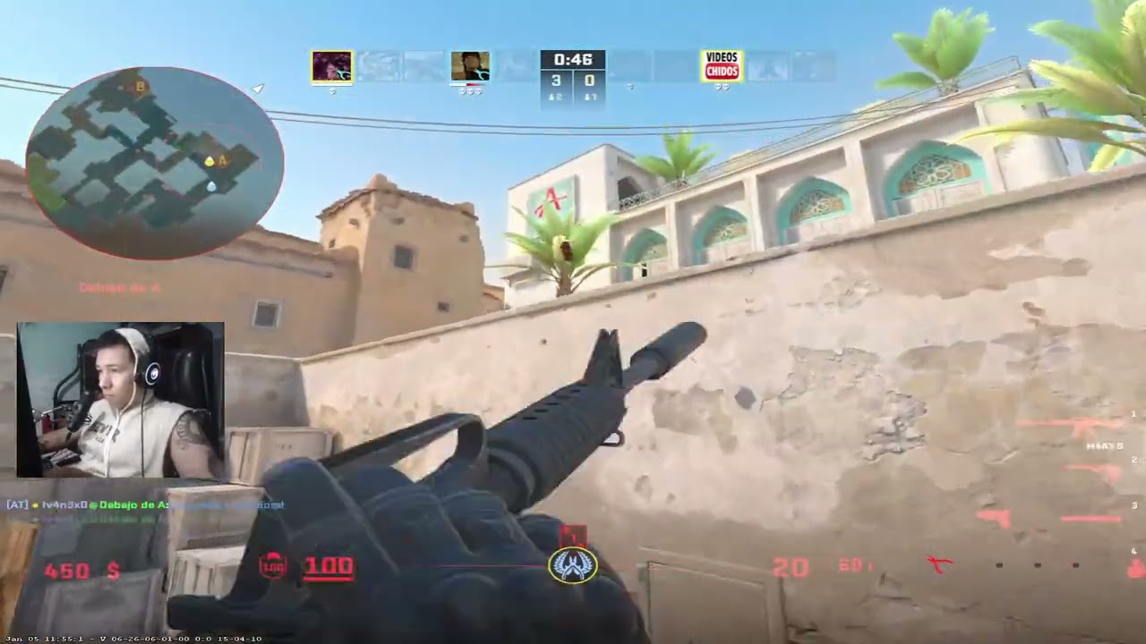 Jugar counter de madrugada sale mal?
