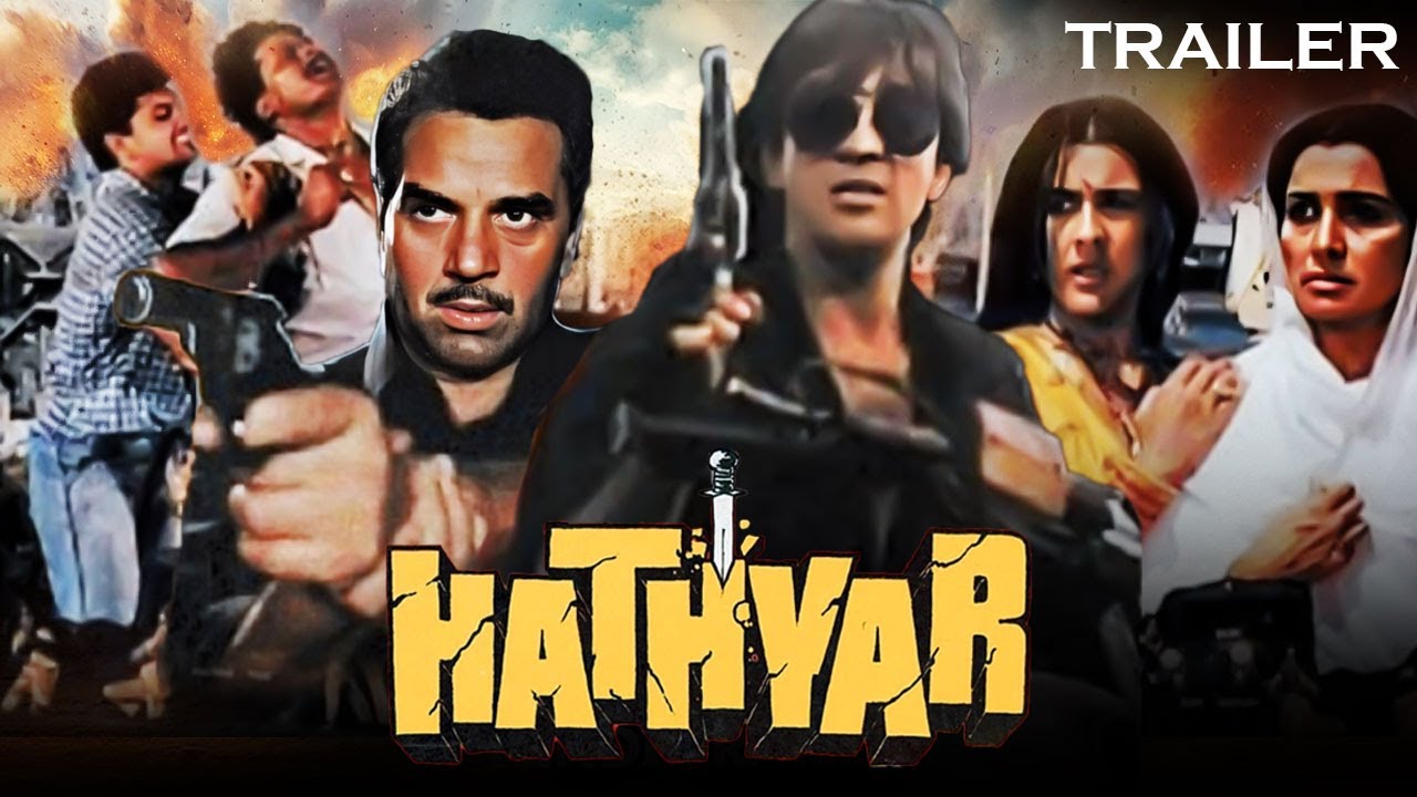 Hathyar -Official Hindi Trailer| Dharmendra, Sanjay Dutt, Rishi Kapoor, Asha Parekh| Bollywood Movie