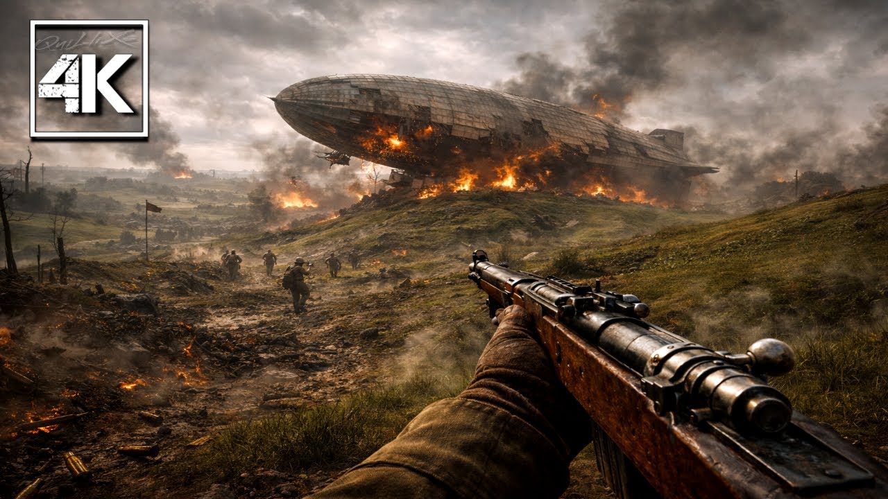 🎮 [4K] Battlefield 1 Conquest Gameplay | World War I Multiplayer