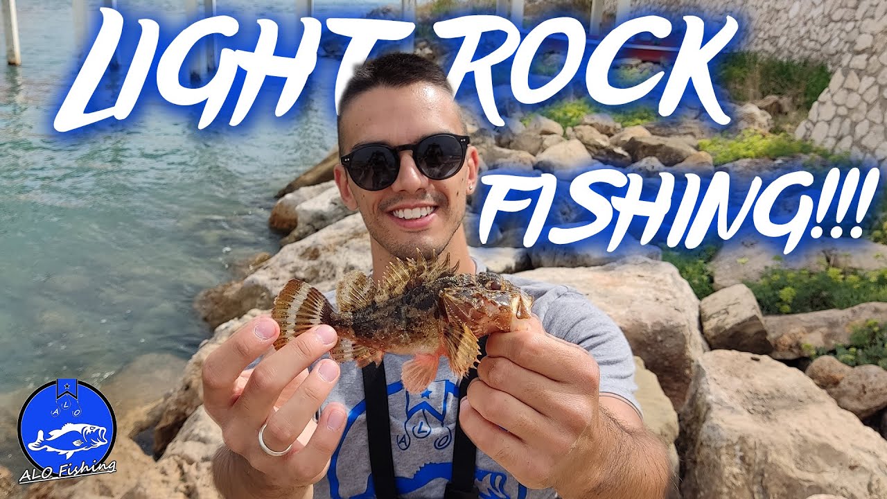 Light Rock fishing a Civitavecchia! - Tra SCORFANI, SARAGHI e DONZELLE spunta anche una MURENA!