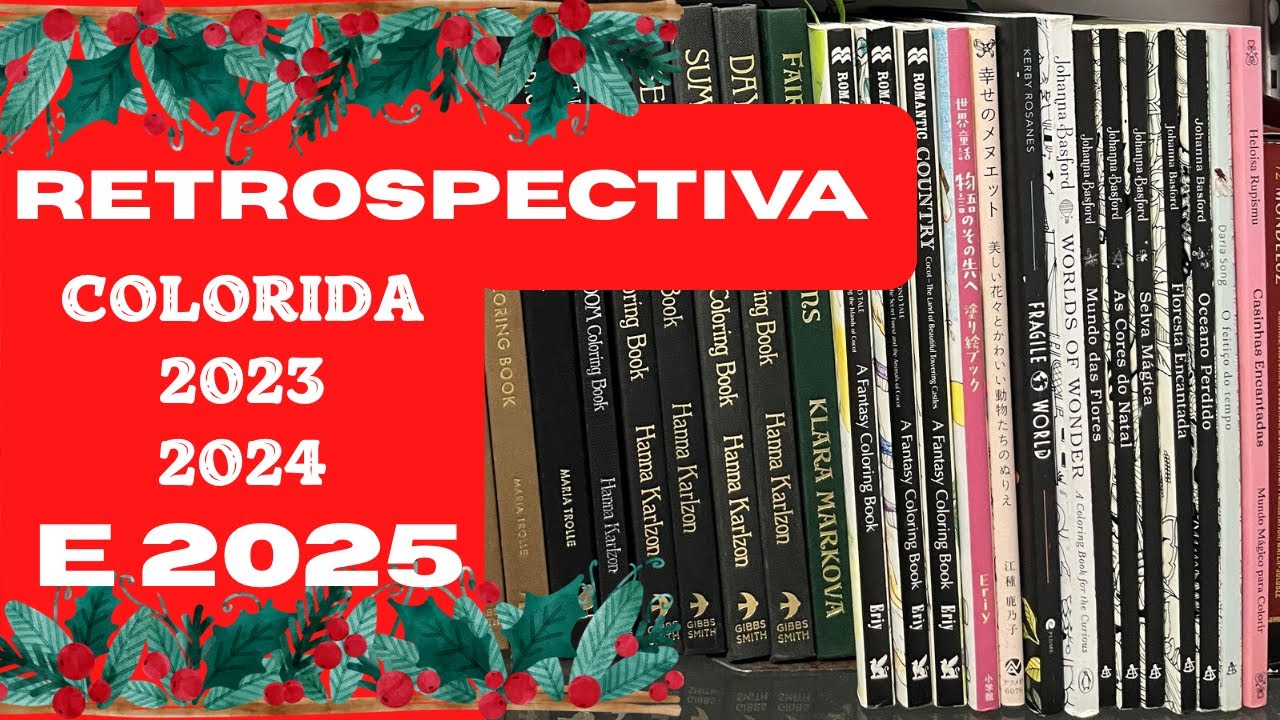 ✨ Retrospectiva Colorida | Meus Coloridos de 2023 a 2025 ✨