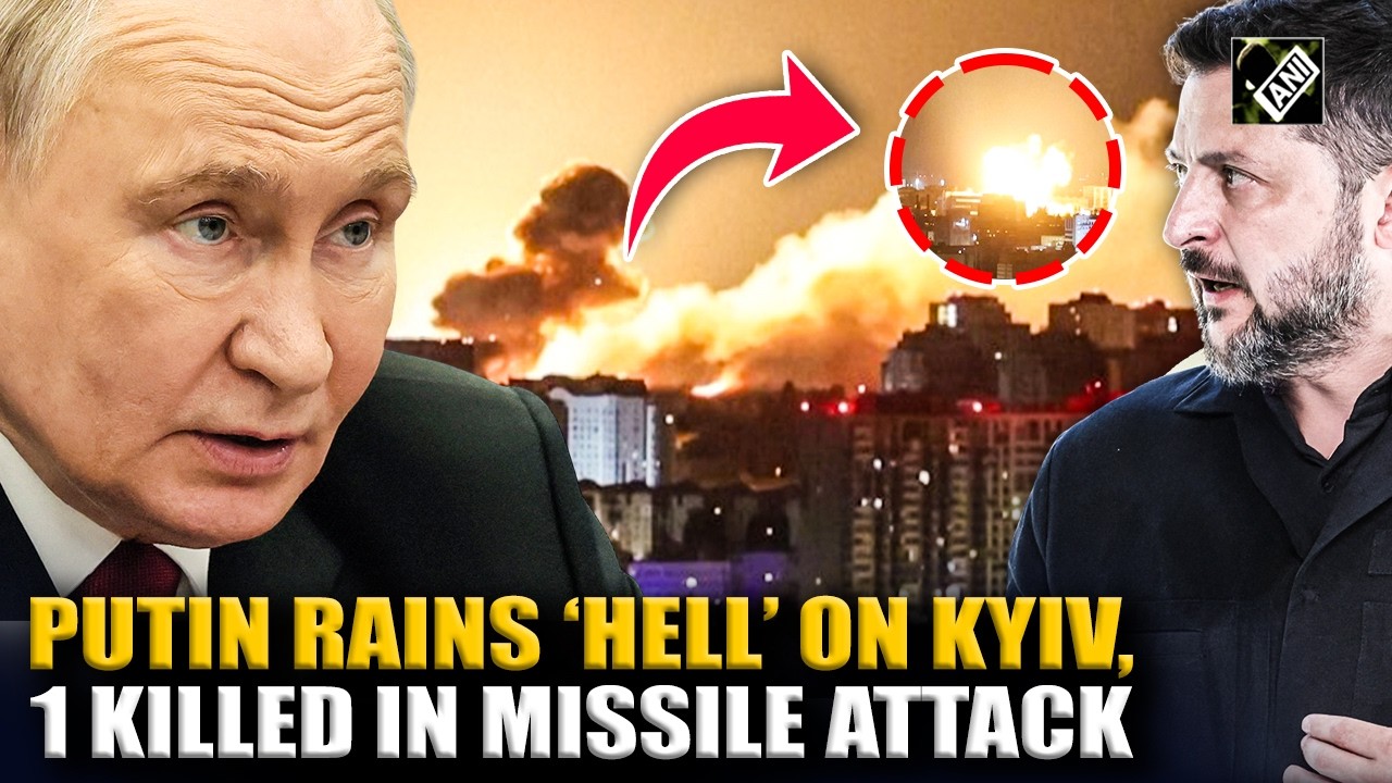 SHOCKING VISUALS! Russia&rsquo;s Putin rains &lsquo;hell&rsquo; on Kyiv, missile attack kills one Ukrainian