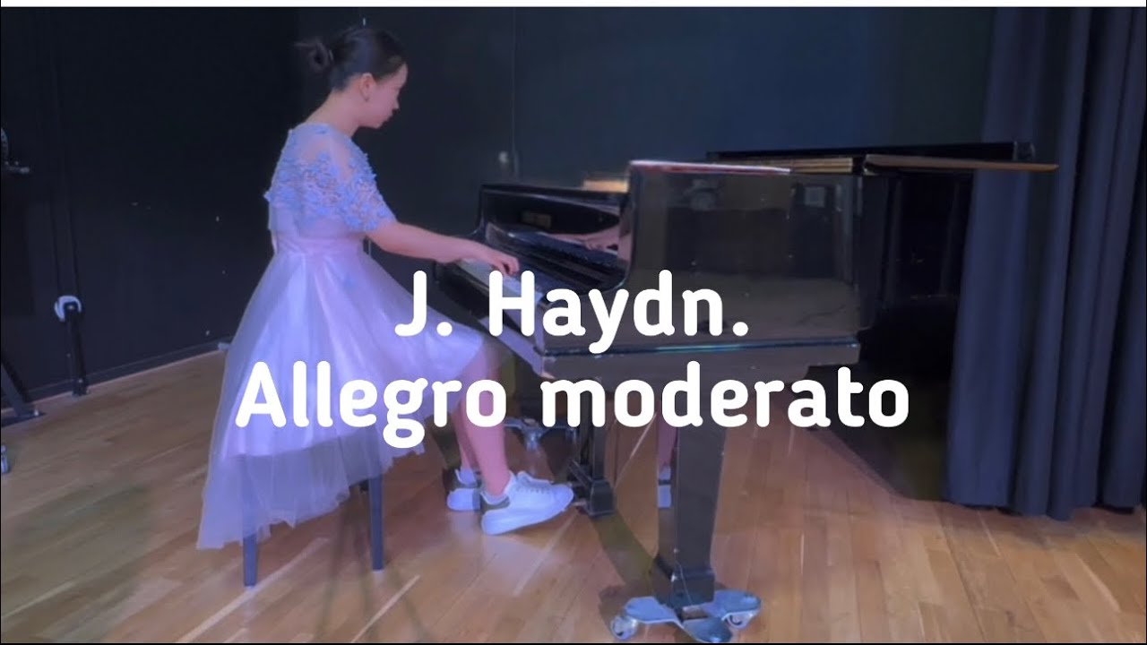 ”XVII Savshinsky Competition 2026” Xinhui Zhao ( Pianosolo grupp C ) J. Haydn. Allegro moderato