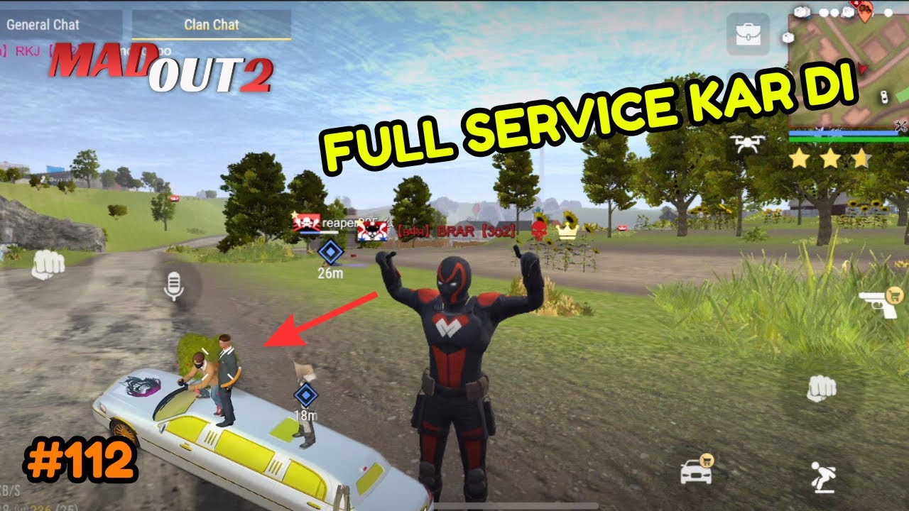 PANGEBAAZ BANDO KI FULL SERVICE😂😂 MADOUT2 GAMEPLAY #112