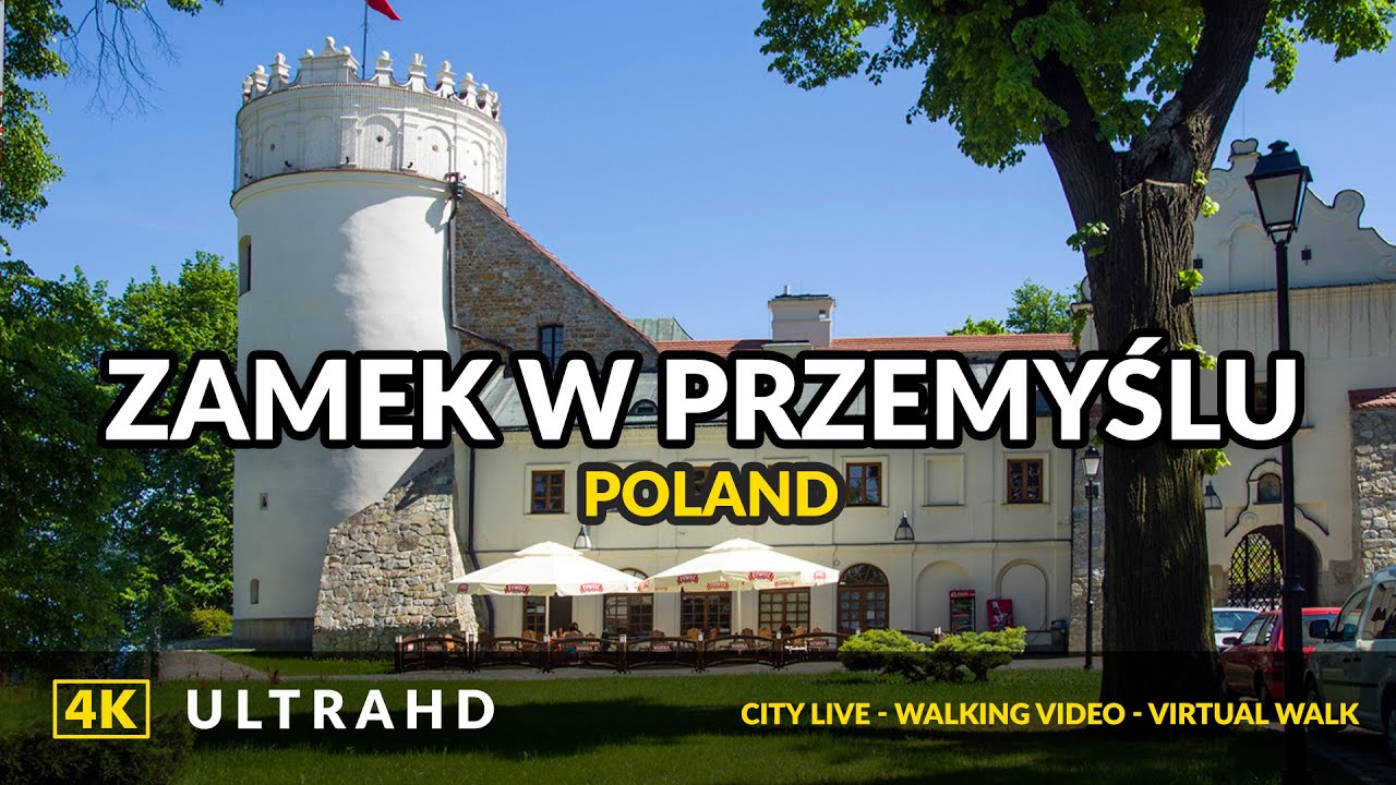 4K Walking in Kazimierz Castle in Przemyśl ,Poland 2020❤️ Polish Castles Zamek Kazimierzowski