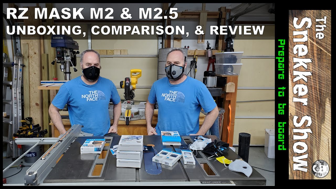 RZ Mask M2 and M2.5 unboxing, comparison, and review