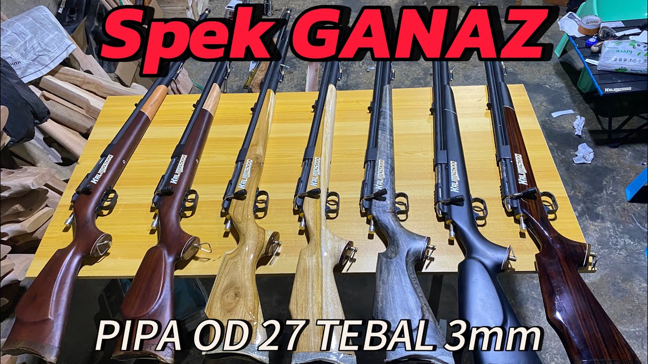 HADIR LAGI BOLOO🔥🔥🐗 PCP BIG GAMME GANAZ OD 27 TEBAL PIPA 3mm FULL AMAN