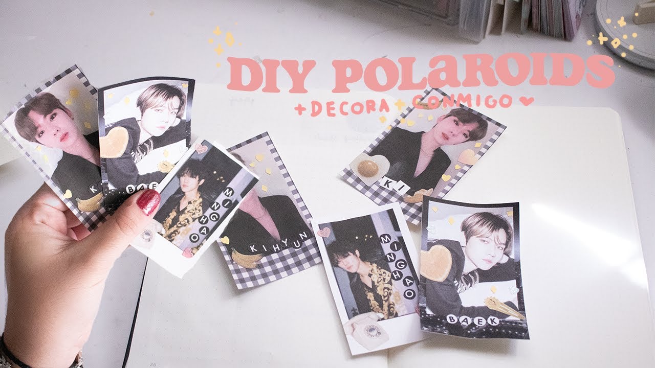 DIY haz tus propias polaroids // Kpop polcos