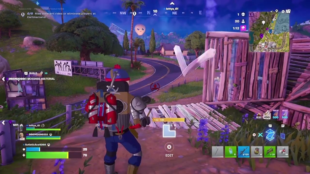 1st gameplay as Stan | Fortnite