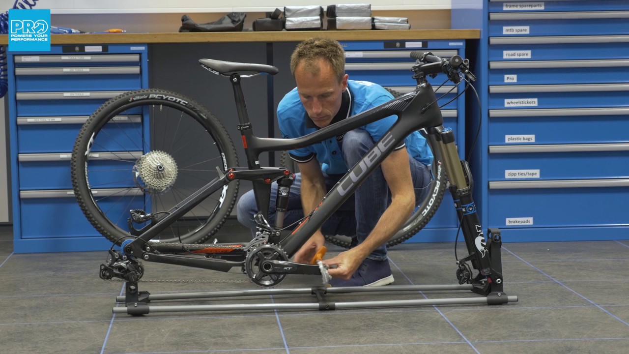 PRO Bike Travel Case Mega setup