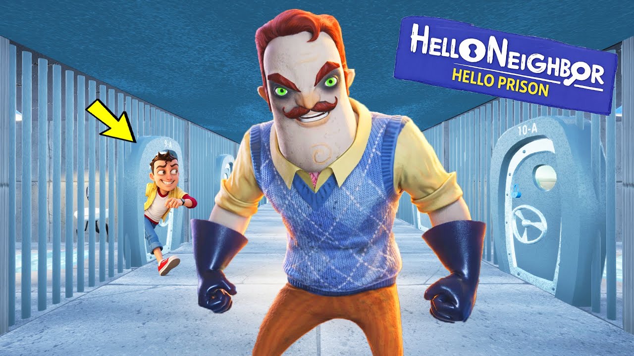 IMPOSSIBE PRISON ESCAPE 😱 Hello Neighbor