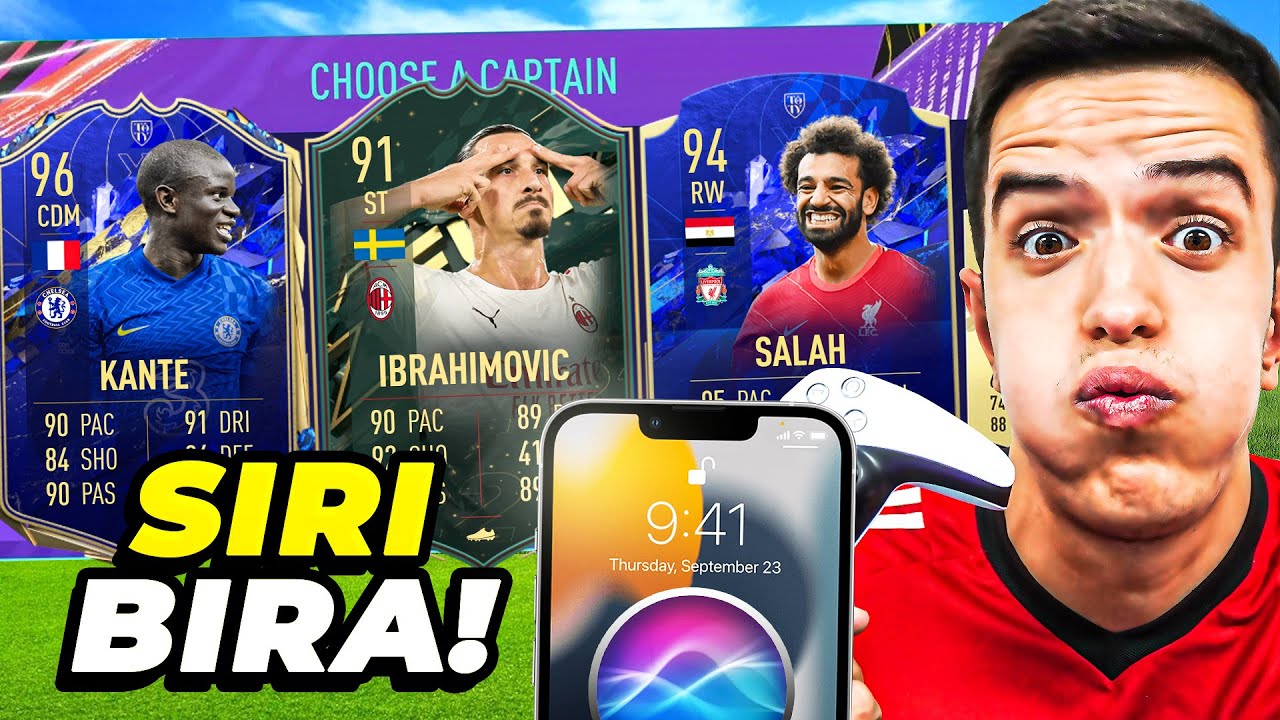 IPHONE MI BIRA DRAFT! HEY SIRI DRAFT CHALLENGE FIFA 22